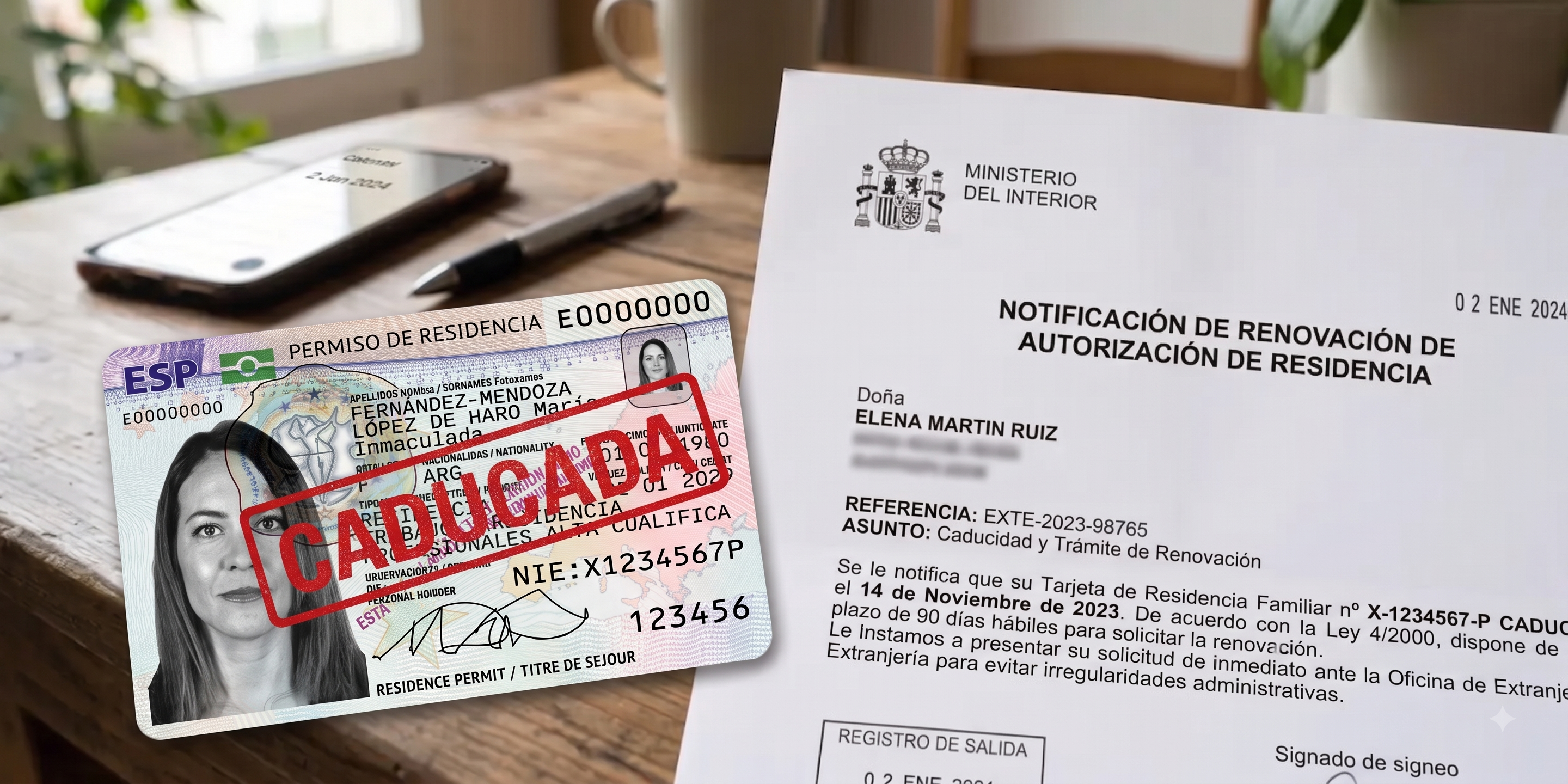 How to verify your identity with an expired TIE or in the process of renewal